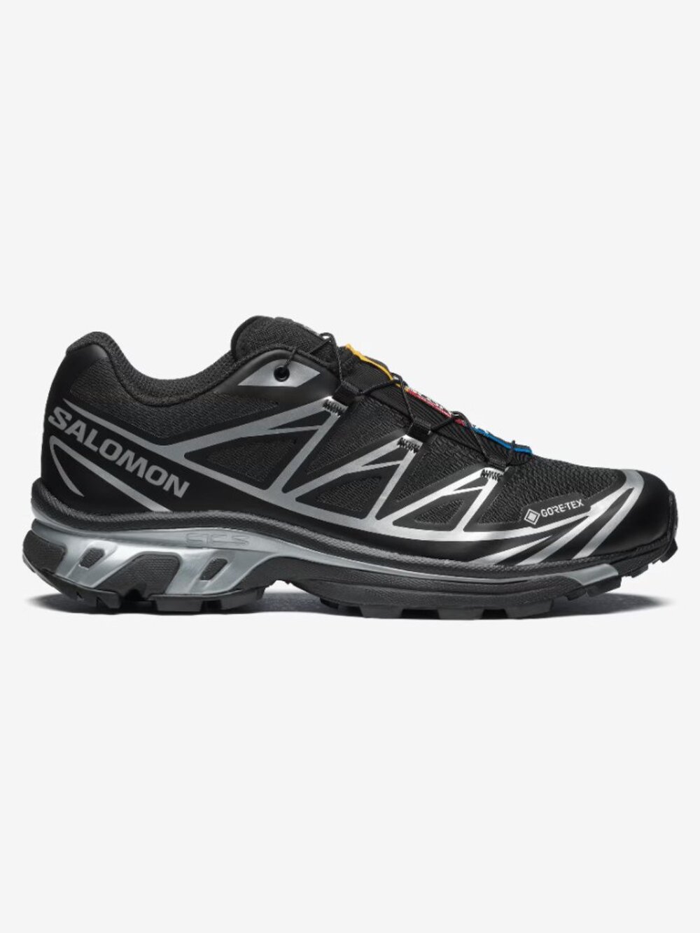 Mens Salomon XT-6 GORE-TEX Black / Black / Ftw Silver - Picture 3 of 9
